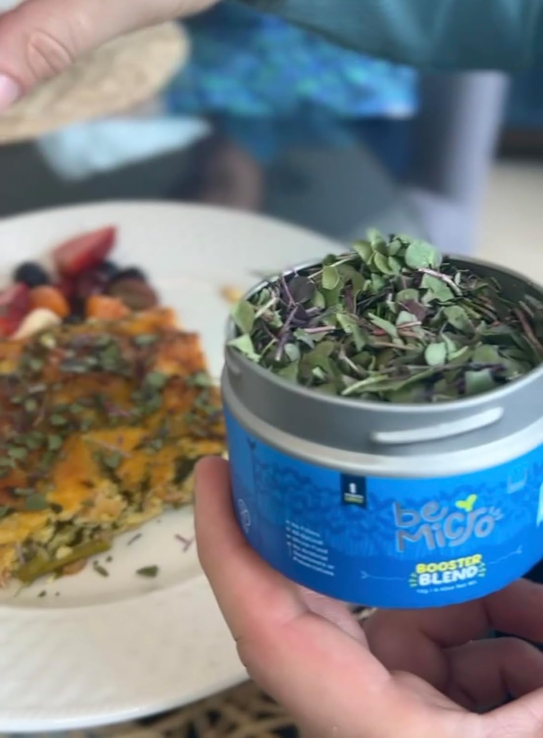 BeMicro Whole Food Microgreens - Mezcla de Brócoli, Col y Rábano - 5g