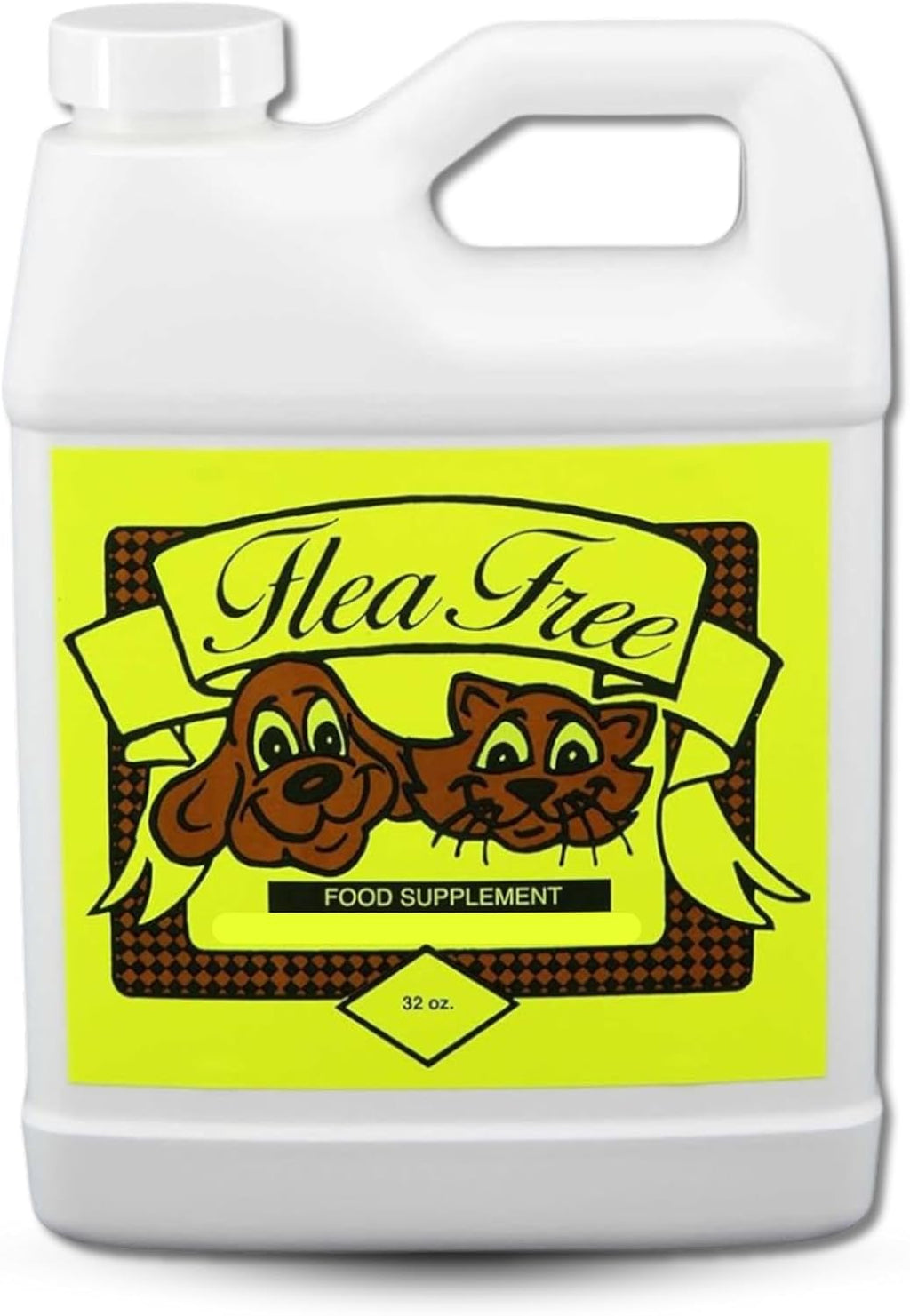 Flea Free Suplemento Antipulgas Orgánico para Perros, 946 ml