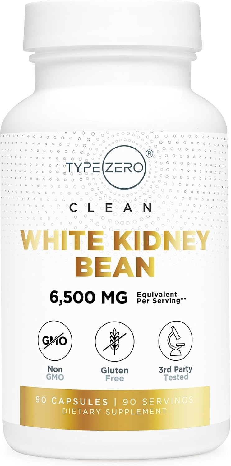 Type Zero Clean Extracto de Judía Blanca - 90 Cápsulas