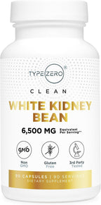 Type Zero Clean Extracto de Judía Blanca - 90 Cápsulas