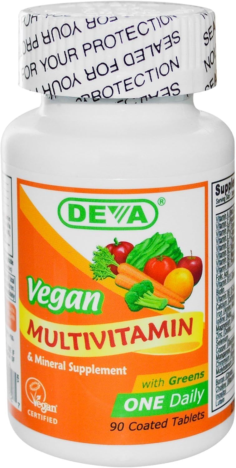 DEVA Multivitamínico y Mineral Vegano - 90 Comprimidos