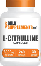 Cápsulas de L-Citrulina - 3000 mg por Dosis, 240 Cápsulas