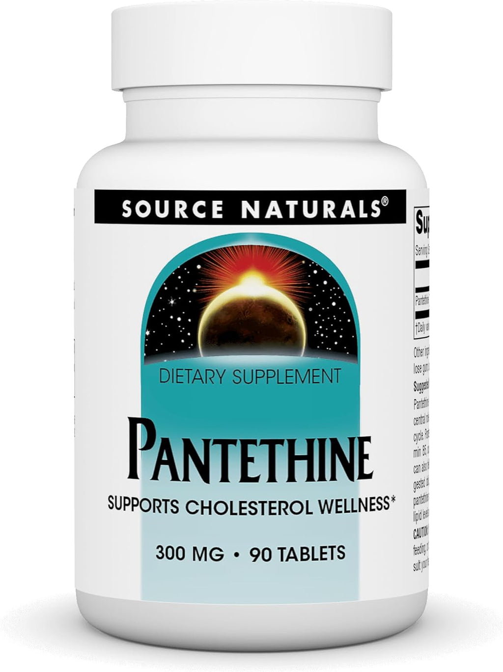 Source Naturals Pantethine 300 mg - 90 Comprimidos