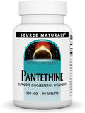Source Naturals Pantethine 300 mg - 90 Comprimidos