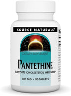 Source Naturals Pantethine 300 mg - 90 Comprimidos