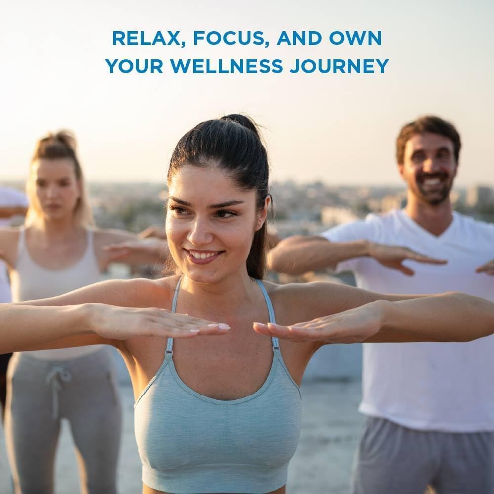 Wiley's Finest Relax Focus - Complemento Diario para el Estrés - Contiene L-Teanina, GABA, Vitamina B6 y Magnesio - 30 Cápsulas (30 Dosis)
