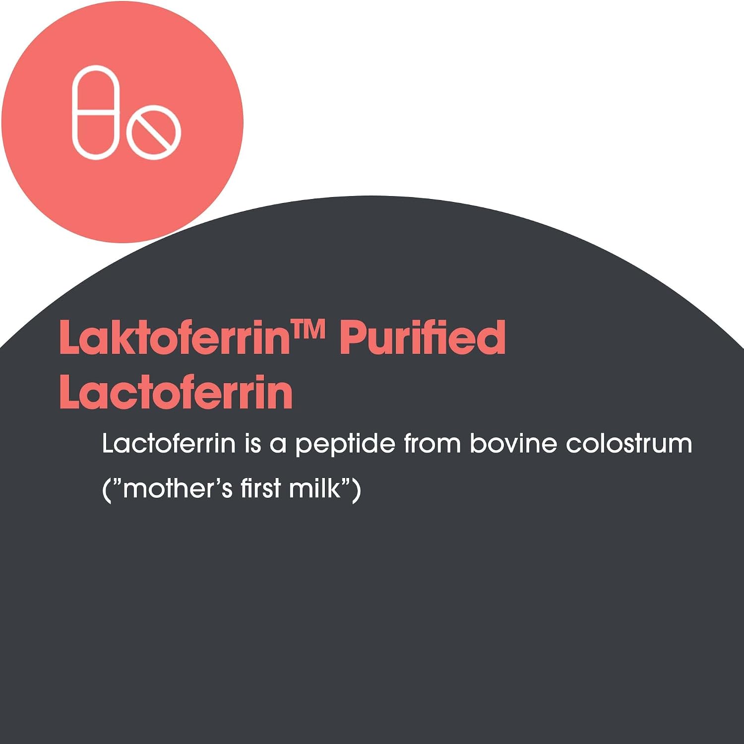 Allergy Research Group ARG Laktoferrin – Lactoferrina 350 mg, 120 Cápsulas