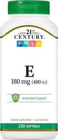 Vitamina E 400 UI (dl-Alfa Tocoferol) - 250 Cápsulas Blandas