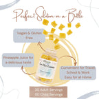 Elderwise Organics Made With Love Sea Moss Gummies | Only 3 Ingredients | Vegan | Premium Ingredients | Gluten Free | Sea Moss Gummy