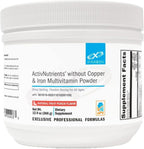 XYMOGEN ActivNutrients Multivitamínico en Polvo - Sin Cobre y Sin Hierro - Sabor Fruta del Bosque - 60 Dosis