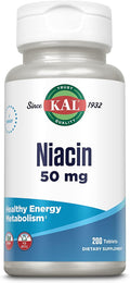 KAL Niacina 50 mg, 200 comprimidos