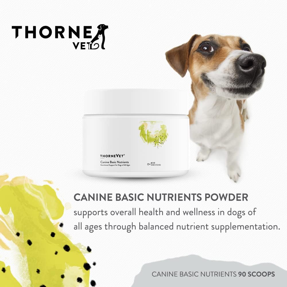 Canine Basic Nutrients Powder – Multivitamínico para Perros, 90 Dosis