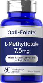 Carlyle L-Metilfolato 7.5 mg, 60 Cápsulas (Opti-Folate Ultra)