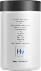 Codeage Hair Vitamins 10000 mcg Biotina, Keratina, Colágeno y Complejo de Vitaminas (2 Envases)