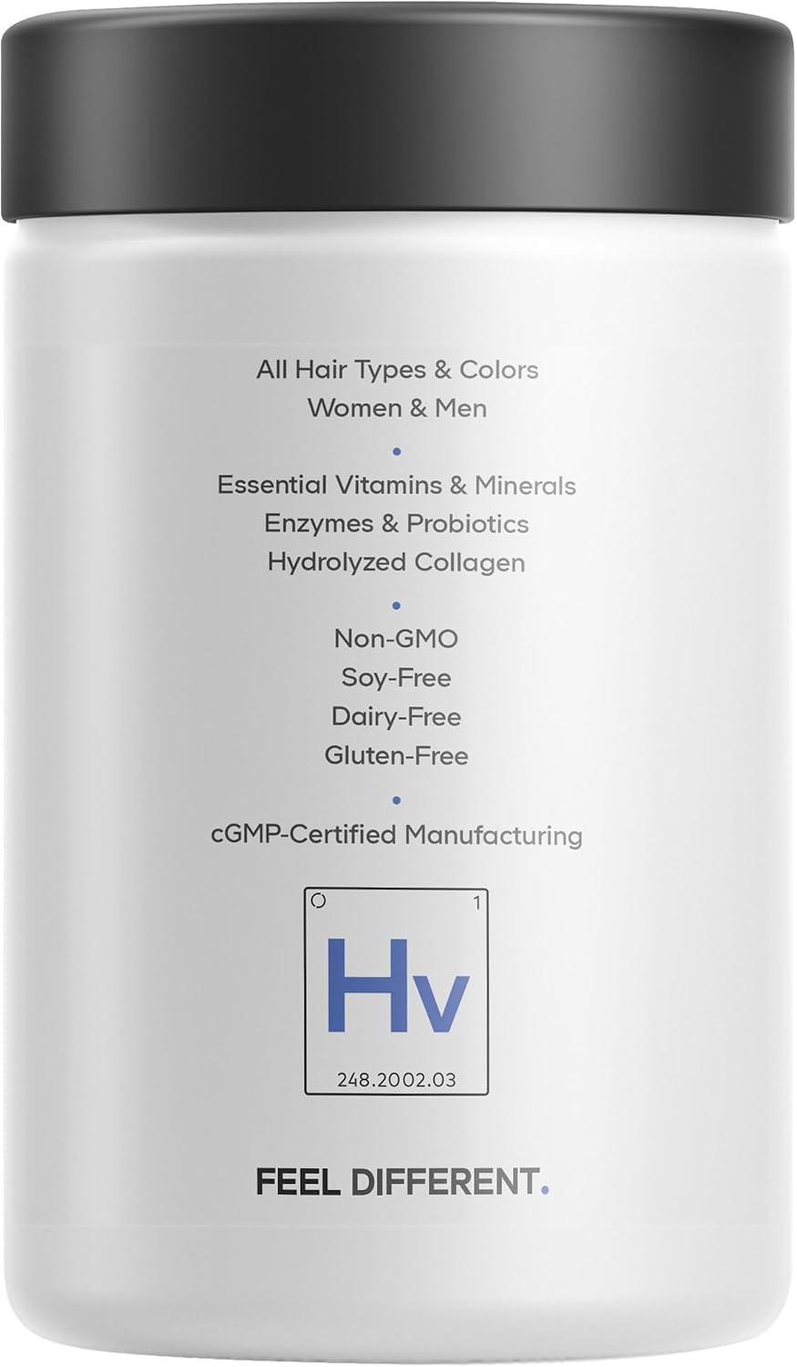 Codeage Vitaminas para el Cabello con Biotina 10000 mcg, Queratina, Colágeno y Vitaminas - 2 Envases