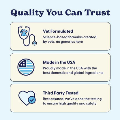 Origin Labs Complemento de Apoyo a las Alergias y el Sistema Inmunitario para Perros, Omega 3, Polen de Abeja, Calostro, Probióticos y Prebióticos, Sabor a Pavo, 90 Masticables Blandos