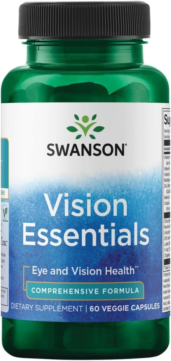Swanson Vision Essentials 60 Cápsulas Vegetarianas