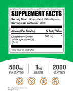 BulkSupplements.com - Extracto de Chasteberry en Polvo, 500mg, 1kg