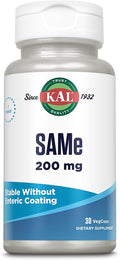 KAL SAM-e 200mg – S-adenosilmetionina para el sistema nervioso y el bienestar emocional