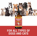 Tratamiento para Infecciones Urinarias en Perros y Gatos – Alivio Natural con Gotas de Arándano – Apoyo Renal y de Vejiga – Ayuda con Incontinencia, Micción Frecuente, Cálculos en la Vejiga – Gotas para el Cuidado Renal de Mascotas