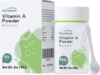 Vitamin A Palmitate Powder, Retinol Palmitate, 3OZ 99.9% Purity, Cosmetic Grade, Vitamin A Powder for Homemade Cosmetics