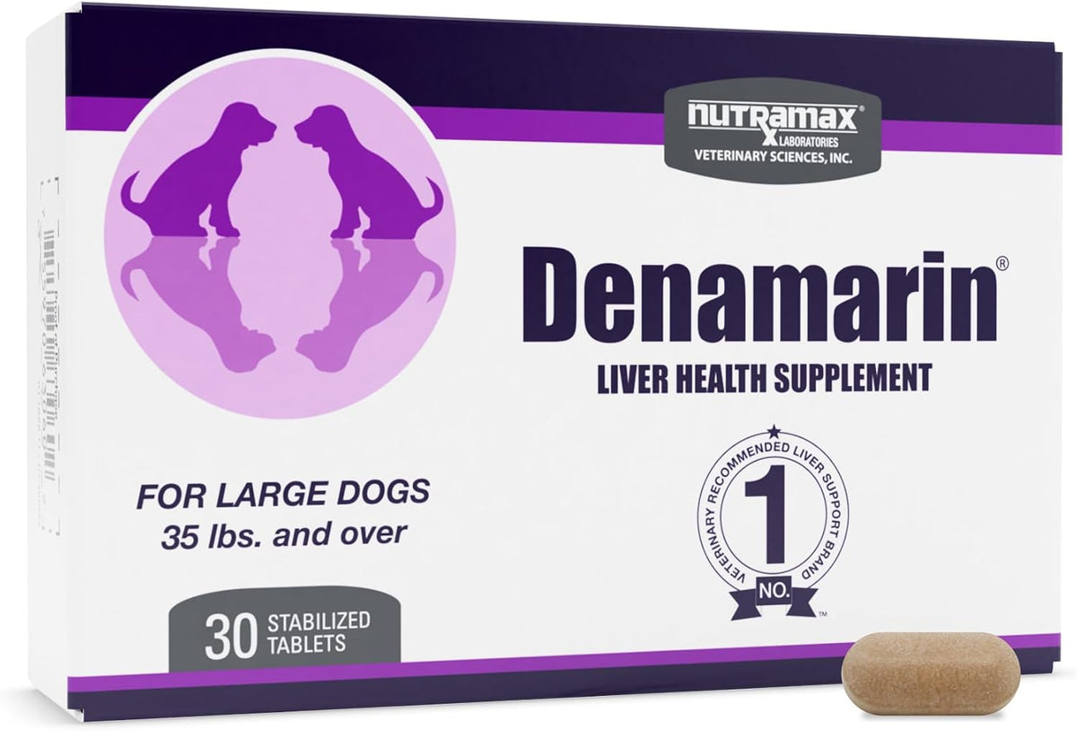 Nutramax Denamarin para Perros Grandes - – S-adenosilmetionina (SAMe): Este compuesto natural ayuda a aumentar los – Image 1