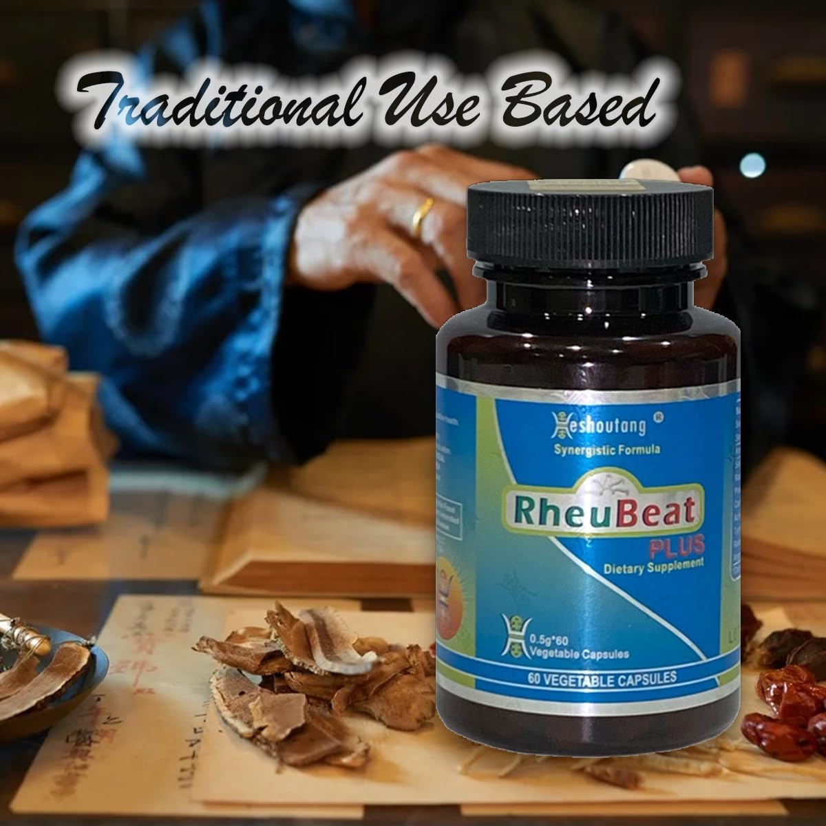 RheuBeatPlus – Potenciador de la circulación sanguínea y salud cardiovascular, 60 cápsulas veganas