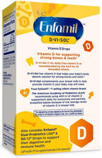 Enfamil D-Vi-Sol Vitamin D Drops for Infants, 50 mL (Pack of 3)