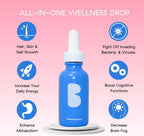 Better Family - Multivitamínico Líquido Diario - Bienestar Completo en Gotas - Para Todas las Edades y Géneros - Vitaminas Metiladas - Sin Azúcar ni Artificiales - Sin Gluten, No GMO - 60 ml