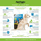 Superfood del Mar para Mascotas - 30 Sobres Diarios de 4g para Perros Medianos y Grandes (120g, Mes de Suministro)