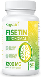 Fisetina Liposomal 1200mg - 120 Cápsulas