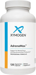 XYMOGEN AdrenaMax - L-Tirosina y NAC - Concentración Mental y Apoyo al Estrés - 120 Cápsulas