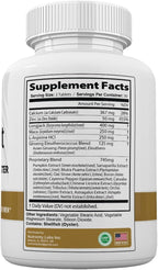 Zonata Boost Male Pills - Suplemento de Rendimiento para Hombres, 60 Cápsulas