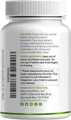 Vitamina B3 Niacinamida 1000 mg - 500 Cápsulas - Sin Rubor
