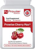 Prowise Healthcare Cherry Max+ 2100 mg – 90 cápsulas veganas de alta potencia