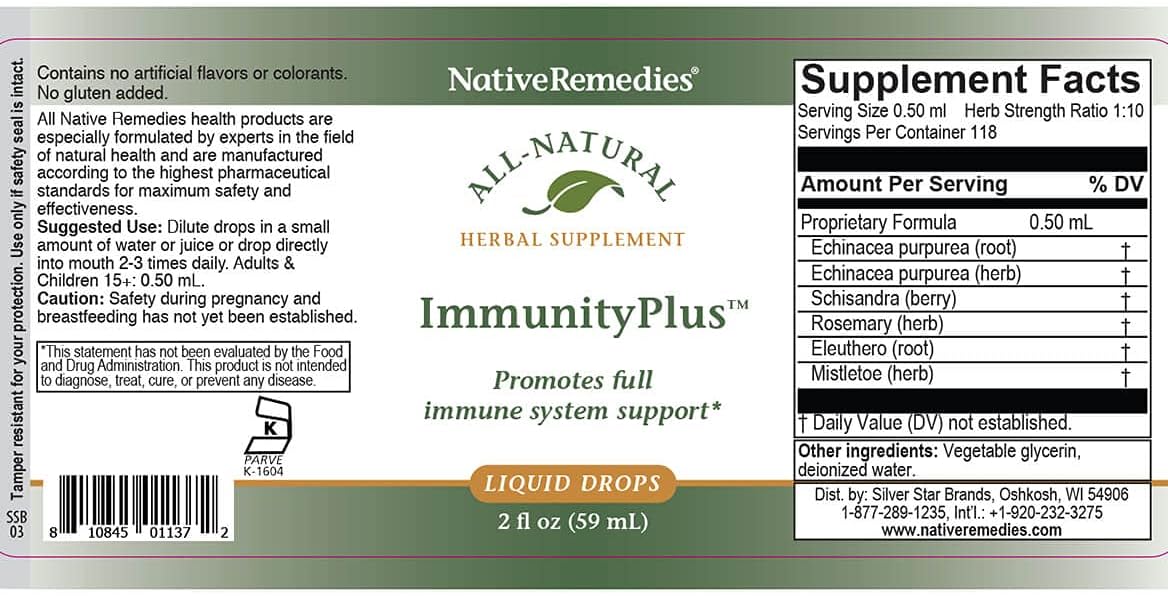 NativeRemedies ImmunityPlus 2 Pack