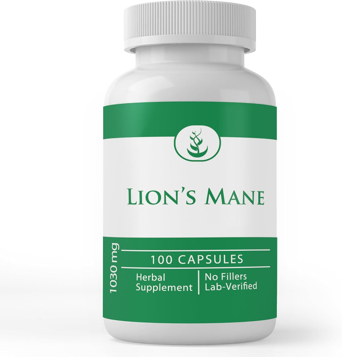 PURE ORIGINAL INGREDIENTS Lion's Mane, 100 Cápsulas - Puro, Sin Aditivos ni Cargas, Verificado en Laboratorio – Image 1