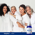 Piping Rock Biotin 10000 mcg Sublingual Tablets Berry Flavor, 90 Count