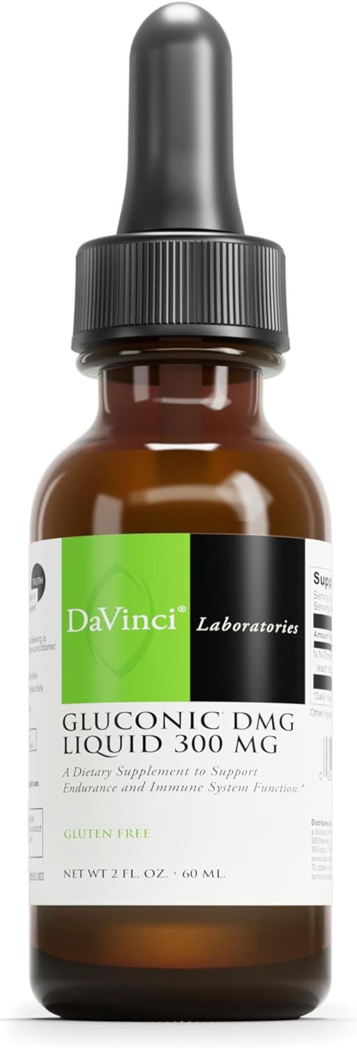 DAVINCI Labs Gluconic DMG Líquido 300mg - 60 ml