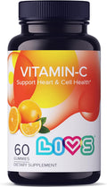 LIVS Vitamina C 250mg Gomitas para Niños y Adultos - 60 unidades