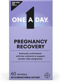 One A Day Postnatal para Mujeres – Multivitamínico Postparto con Ácido Fólico, Omega-3 DHA, Vitaminas B – 60 Cápsulas Blandas