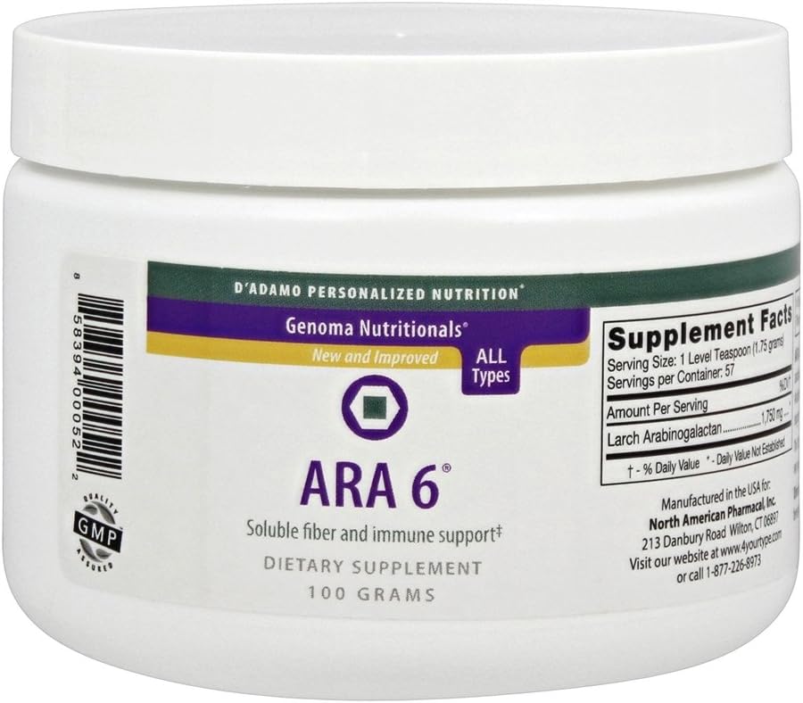 D'Adamo Personalized Nutrition Ara 6, 100 Gram