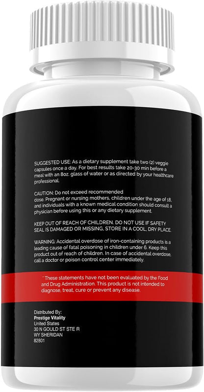 Prolong Power Pills - Suplemento Natural – Función inmunitaria: Algunos componentes de la fórmula contribuyen al – Image 2