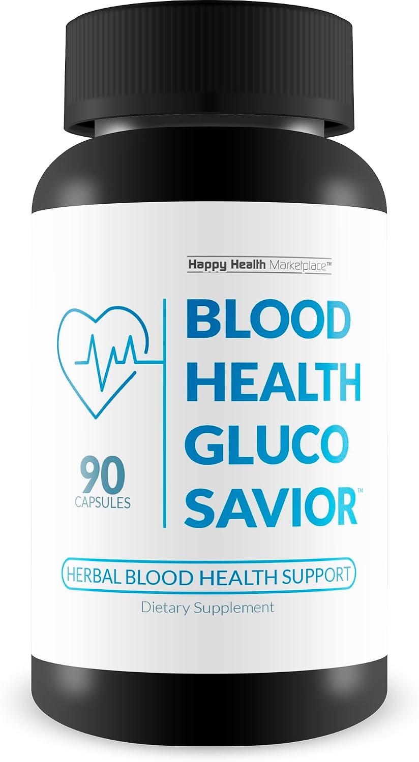 Blood Health Gluco Savior - Complemento Herbal para Circulación y Bienestar