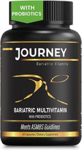 Journey Multivitamínico Bariátrico con Probióticos y Hierro – Cápsulas (60 Unidades)