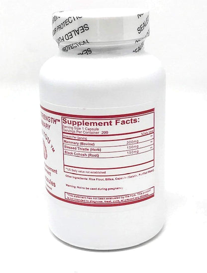 Super Strength Mammary Capsules Para Hombres Crossdressing y Mujeres Trans - 400 Cápsulas – Image 3