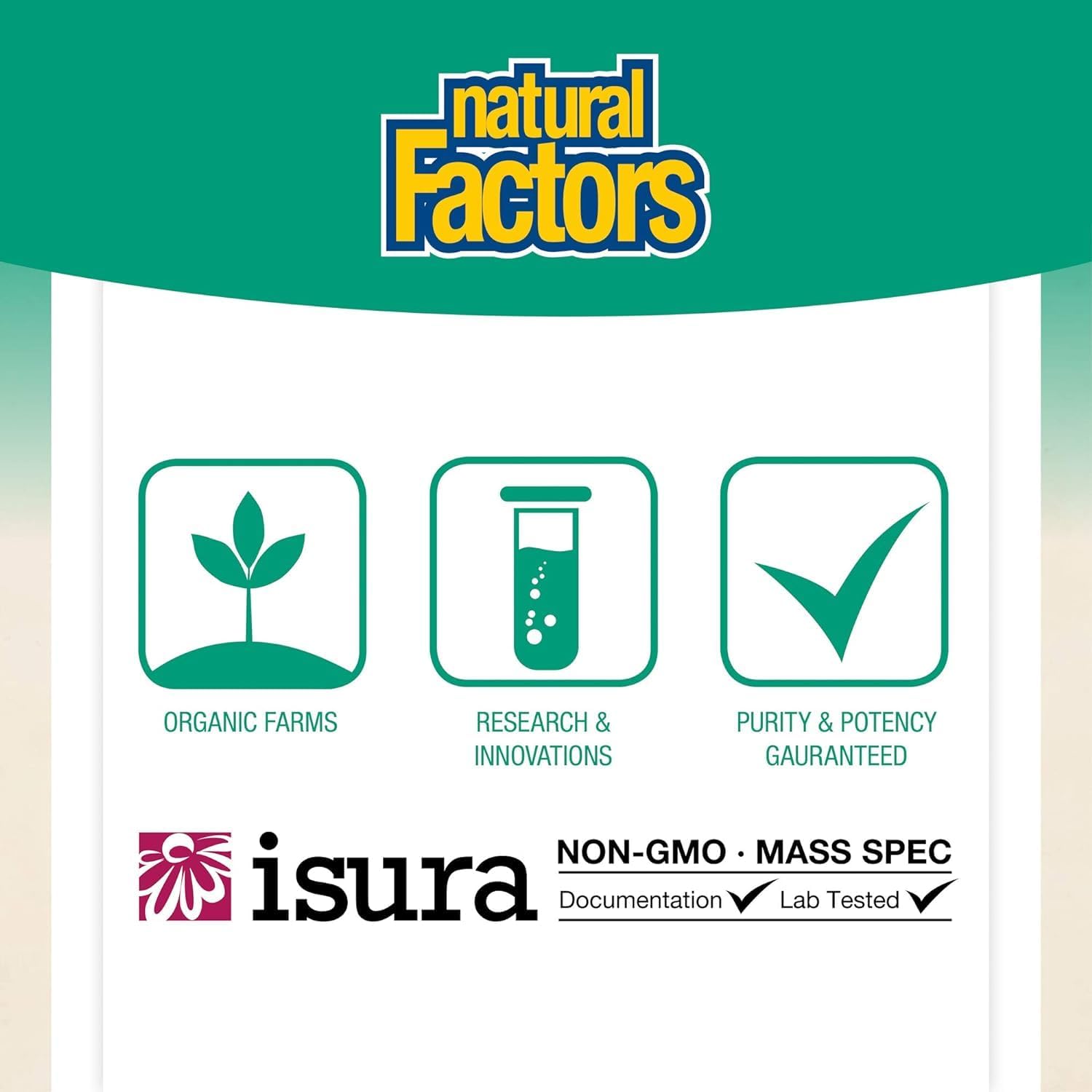 Natural Factors Vitamina C 500 mg - Suplemento para niños - Sabor tropical - 90 comprimidos masticables