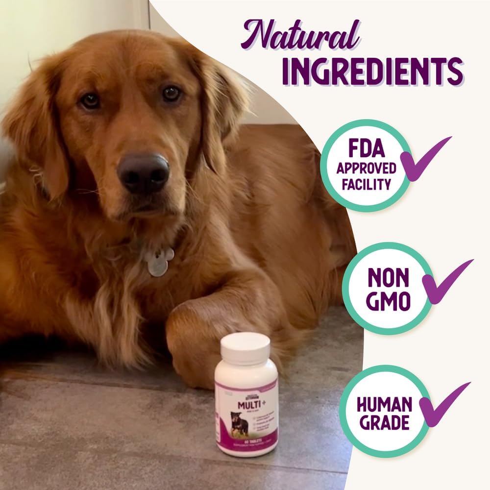 Health Extension Lifetime Multivitamin and Mineral Tablets for Dogs and Puppies, 180 Tablets