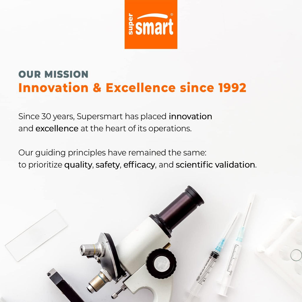 Supersmart - Daily 1® Timed Release - Multivitamínico para Hombres y Mujeres con BioPQQ, Vitaminas A, B, C, D, E, Biotina, Quercetina y Fisetina - 60 Comprimidos