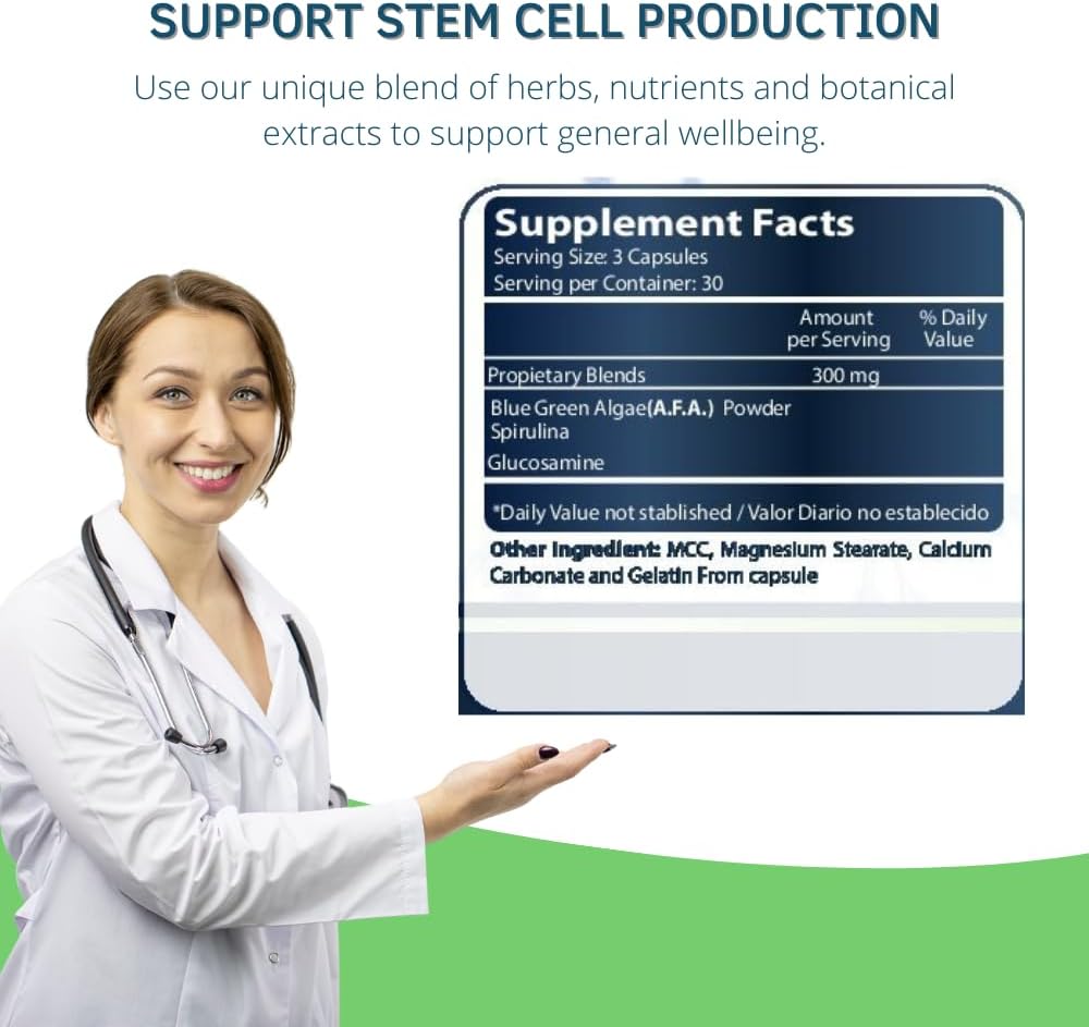 Bioxtron Life AFA Suplemento de Células Madre - 90 Cápsulas